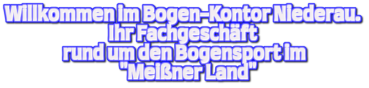 Willkommen Bogenkontor